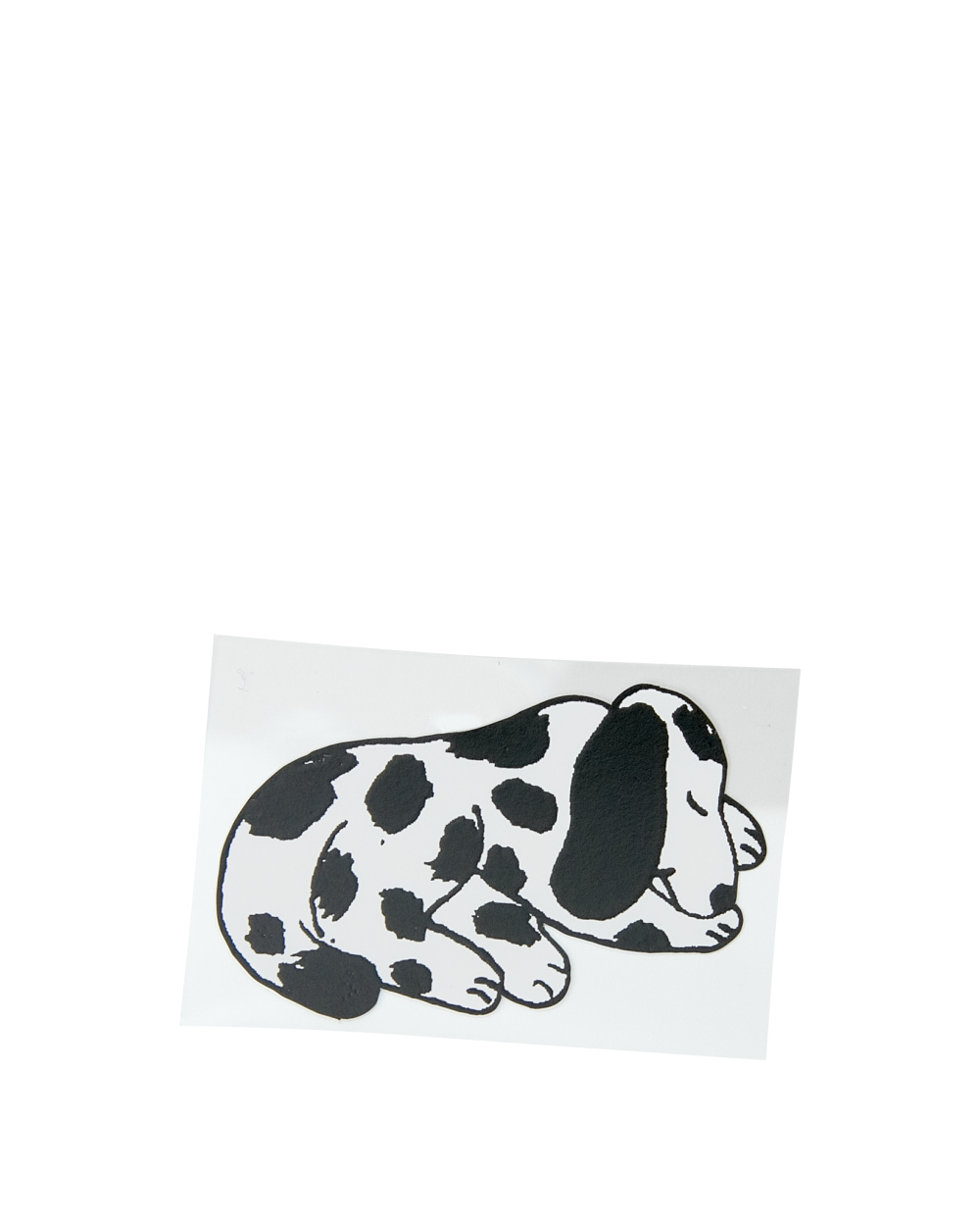 Sleepy Dog Sticker
